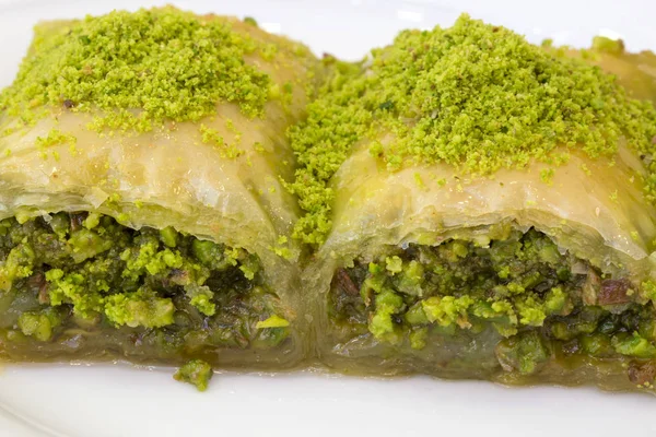 Traditionele Turkse Desserts Diverse Heerlijk Dessert Baklava — Stockfoto