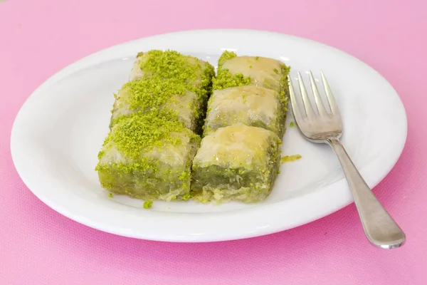 Традиционные Турецкие Десерты Различных Вкусный Десерт Baklava — стоковое фото