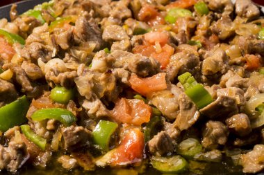 Et sote Türk Et sote pasta et - Sac Tava - Sac Kavurma ile