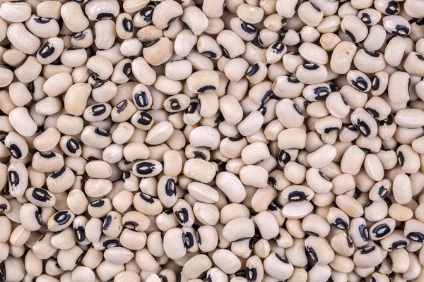 Black-eyed Beans texture background. Cowpea beans. Dried legumes.