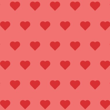 Kalp rakamlar arka plan, duvar kağıdı. Sevgililer günü kavramı.