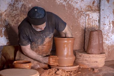 Menemen / İzmir / Türkiye, 20 Ekim 2018, Menemen, İzmir Potte
