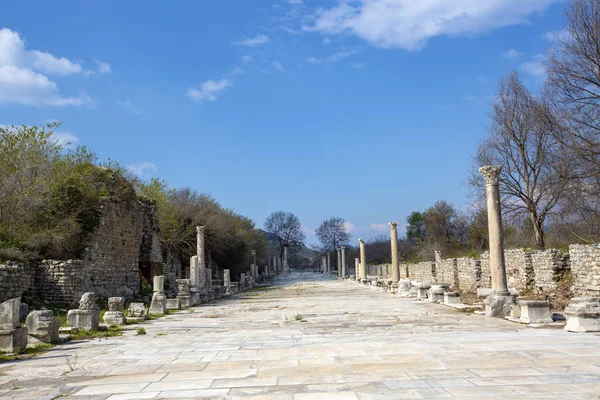 Έφεσος ιστορική αρχαία πόλη. Selcuk / Σμύρνη / Τουρκία — Φωτογραφία Αρχείου