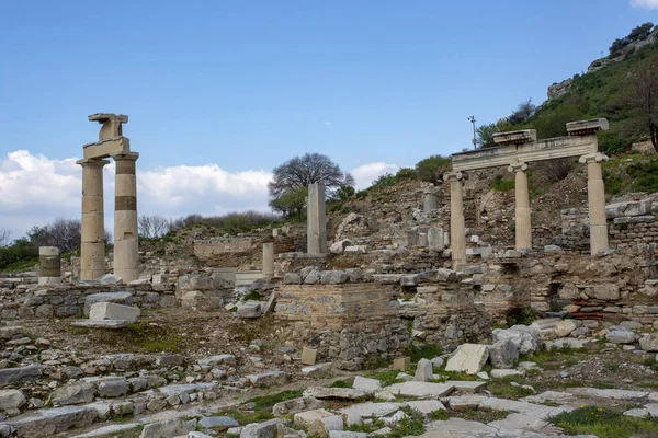 Ephesos historische antike Stadt. Selcuk / Izmir / Türkei — Stockfoto