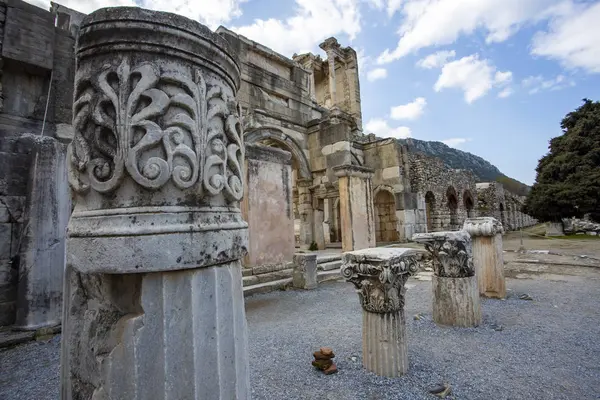 エペソの歴史的な古代都市。セルク/イズミル/トルコ — ストック写真