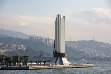 Karşıyaka / Izmir / Türkiye, 3 Mart 2019, Karşıyaka Izmir şehir 