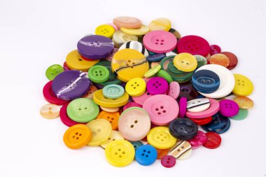 Dikiş düğmeleri arka plan. Renkli dikiş düğmeleri doku