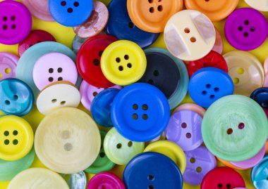 Dikiş düğmeleri arka plan. Renkli dikiş düğmeleri doku