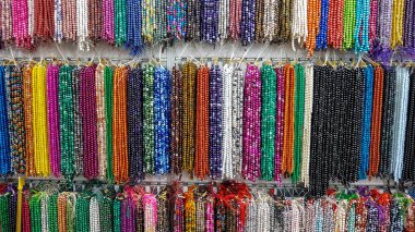 Geleneksel Türk tesbih tesbih ve renkli boncuk