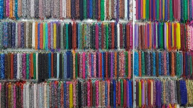 Geleneksel Türk tesbih tesbih ve renkli boncuk