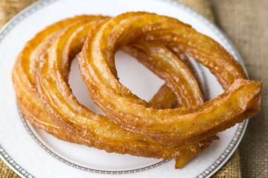 Geleneksel Türk donutları veya geleneksel halka tatlısı (halka t