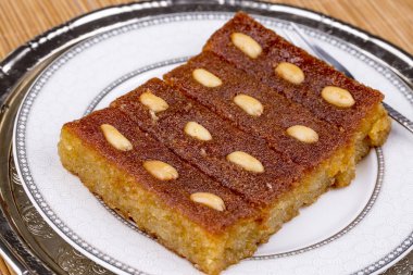 Geleneksel Türk Tatlısı Sambali , Sambaba veya Şam