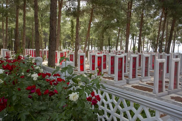 Canakkale, Turquie - 26 mai 2019 : Mémorial des martyrs de Canakkale mili — Photo