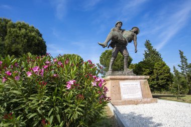 Çanakkale / Türkiye, 26 Mayıs 2019 / Bir Türk Askeri Anıtı