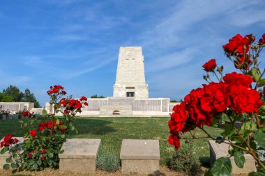 Gelibolu, Türkiye / 26 Mayıs 2019 / Yalnız Çam Mezarlığı Bir Kommo