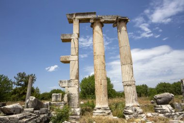 Afrodisias Antik Kenti, Aydın / Türkiye. Seyahat konsepti phot