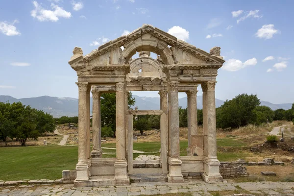 Antiga cidade de Afrodísias, Aydin / Turquia. conceito de viagem phot — Fotografia de Stock