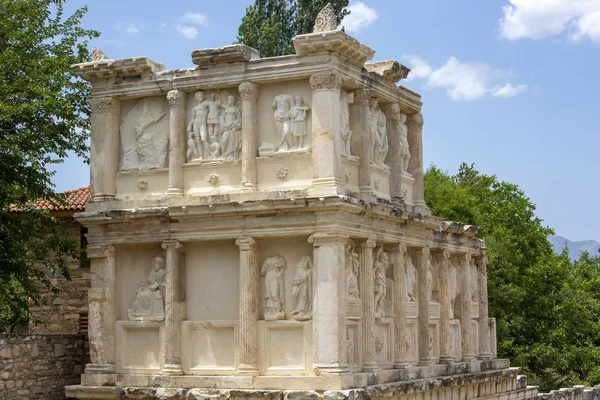 Starověké město Aphrodisias, Aydin/Turecko. Cestovní koncept phot — Stock fotografie