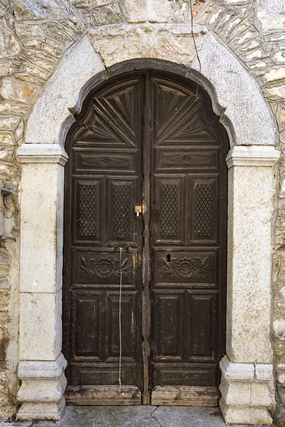 Eski kapı, ahşap ve duvar dokusu arka plan