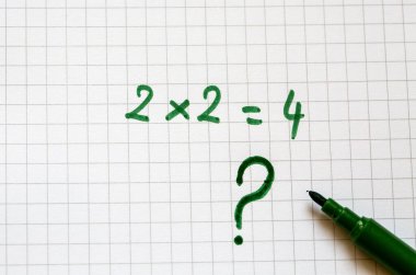 El 'in yakın çekimi Matematiksel Formüller. Eğitim kavramı