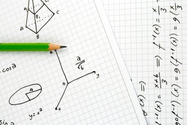 El 'in yakın çekimi Matematiksel Formüller. Eğitim kavramı