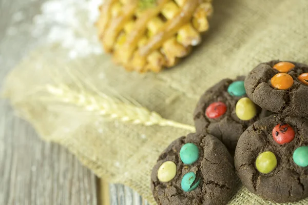 Pastry Delicious Cookies Floury Spike Concept Photo — Stock Photo, Image