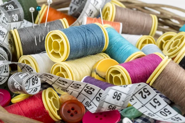 Sewing Repair Clothing Hobby Tailor Desk Royalty Free Stock Images