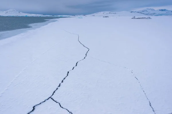 Norwegen Landschaft Natur Der Berge Spitzbergen Longyearbyen Spitzbergen Spitzbergen Arktis — Stockfoto