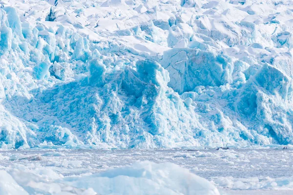 Paisagem Norway Gelo Natureza Geleira Montanhas Spitsbergen Longyearbyen Svalbard Oceano — Fotografia de Stock