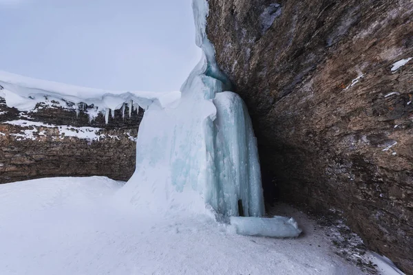 Norway Paisaje Naturaleza Hielo Las Montañas Glaciares Spitsbergen Longyearbyen Svalbard — Foto de Stock