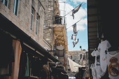 Kudüs, İsrail. 28 Temmuz 2018. VIA Dolorosa