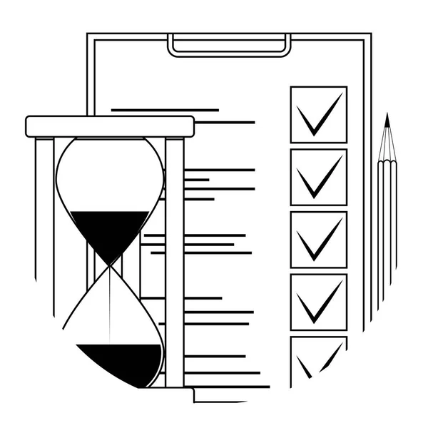 Prueba Examen Educación Icono Insignia Para Aplicación Móvil Comprueba Prueba — Vector de stock