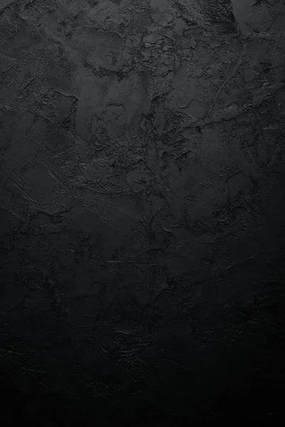 Μαύρο Πέτρινο Φόντο Μαύρη Επιφάνεια Στο Πάνω Μέρος Ελεύθερος Χώρος — Φωτογραφία Αρχείου