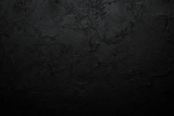 Чорний Кам Яний Фон Чорна Поверхня Вид Зверху Вільний Простір — стокове фото