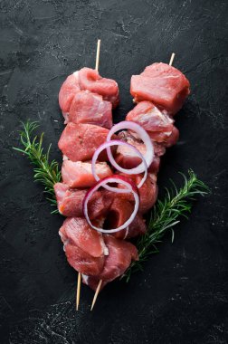 assortment, background, barbecue, bbq, beef, board, chicken, chop, cooking, cuisine, dinner, food, fresh, gourmet, green, grill, kebab, kebabs, lamb, lunch, meal, meat, onion, pepper, plate, pork, raw, red, shashlik, shish, skewer, skewers, steak, st