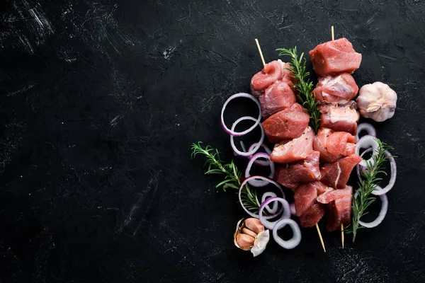 해산물 소고기 스테이크 쇠고기 — 스톡 사진