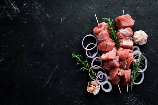 assortment, background, barbecue, bbq, beef, board, chicken, chop, cooking, cuisine, dinner, food, fresh, gourmet, green, grill, kebab, kebabs, lamb, lunch, meal, meat, onion, pepper, plate, pork, raw, red, shashlik, shish, skewer, skewers, steak, st