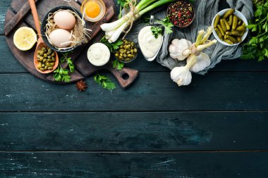 Tartar sosu. Üst te. metniniz için boş alan.