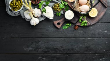 Tartar sosu. Üst te. metniniz için boş alan.