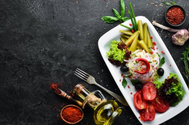 Bir tabaktabaktabaktabak tabaktabak tabak tabak tabak tabak tabak tabak tabak tabak tabak tabak tabak tabak tabak tabak tabak tabak tabak tabak tabak tabak tabak tabak tabak tabak tabak Ukrayna mutfağı. Restoran yemekleri. Üst te. Metniniz için boş alan.