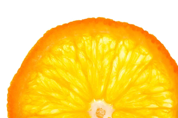 Cerchio Arancione Isolato Inserimento Nel Modello Design — Foto Stock