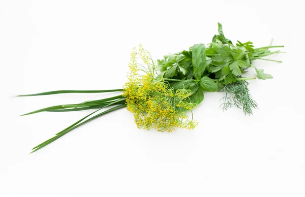 Pittige Kruiden Wit Voor Gebruik Salades Marinades — Stockfoto