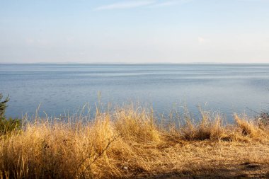 Doğal yerlere seyahat. Açık rekreasyon. Manzara yolda. Arka plan resmi.