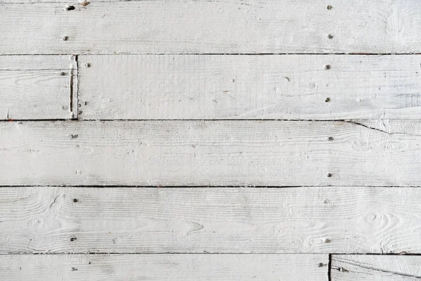 Texture of painted floor boards with white paint