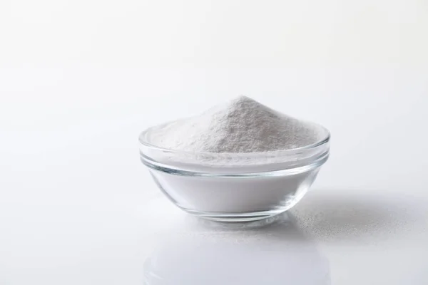 Frasco com adoçante artificial aspartame E951 é prejudicial à saúde . — Fotografia de Stock