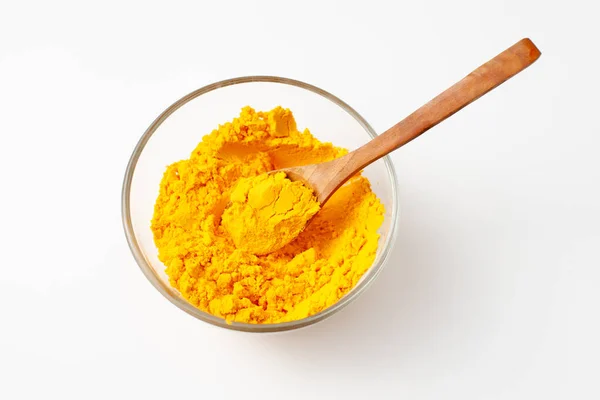Bright Yellow Aromatic Spice Turmeric Health Beauty Bright Yellow Turmeric — Stock Photo, Image