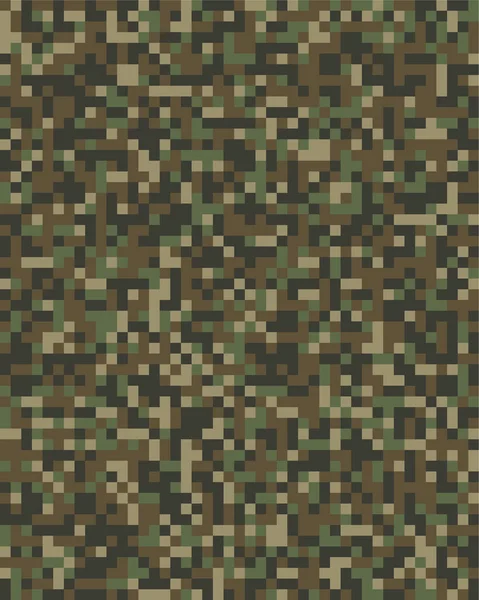 Naadloze Digitale Mode Camouflage Patroon Vector — Stockvector
