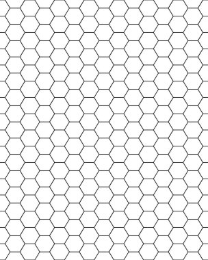 Bal peteği desensiz, çokgen mozaik soyut geometri arka planı. Yaratıcı tasarım şablonları için kullanılır