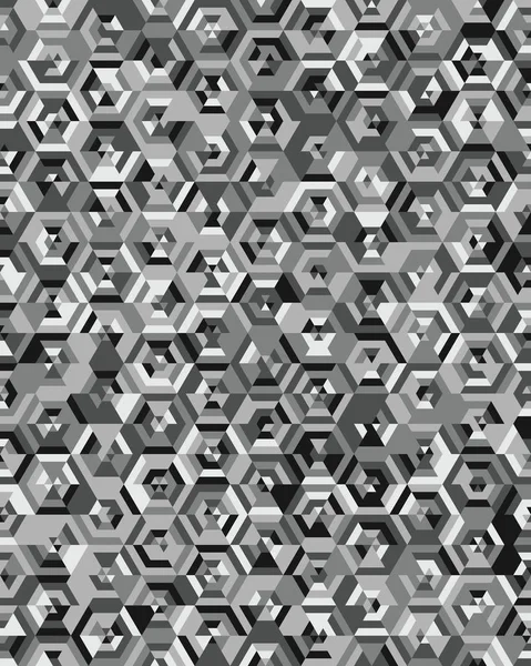 Wabennahtloses Muster Polygonales Mosaik Abstrakte Geometrie Hintergrund Verwendung Für Kreative — Stockvektor