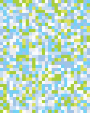 Kare geometrik soyut seamless modeli. Süsleme doku veya mozaik tasarımı zemin döşeme şablonu